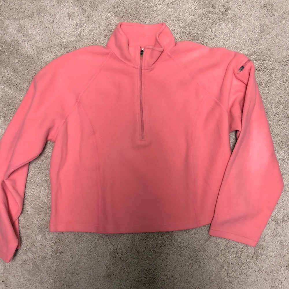 🦋L.L. Bean Pink Cropped Pullover